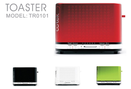 Two-Slice Electronic Toaster