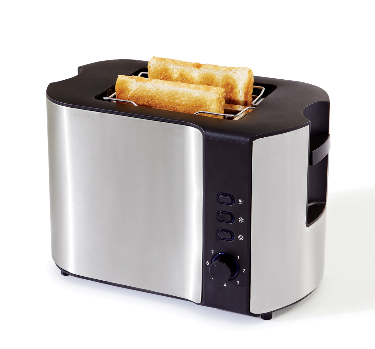 Two-Slice Stainless Steel Toaster