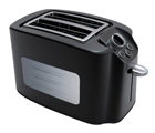 Compact Bread Toaster with Browning Control