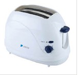 Compact Two-Slice Toaster with Browning Control