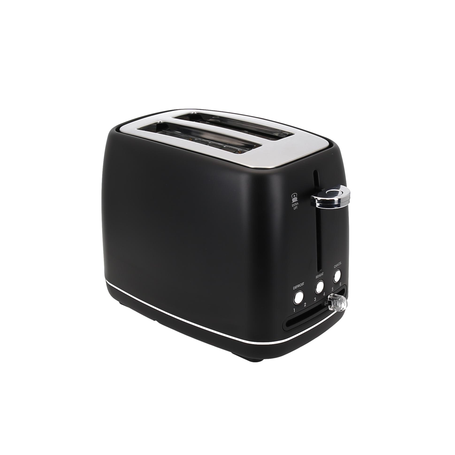 Two-Slice Bread Toaster with Adjustable Browning