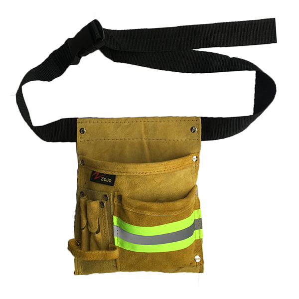 Leather Tool Bag with Adjustable Belt