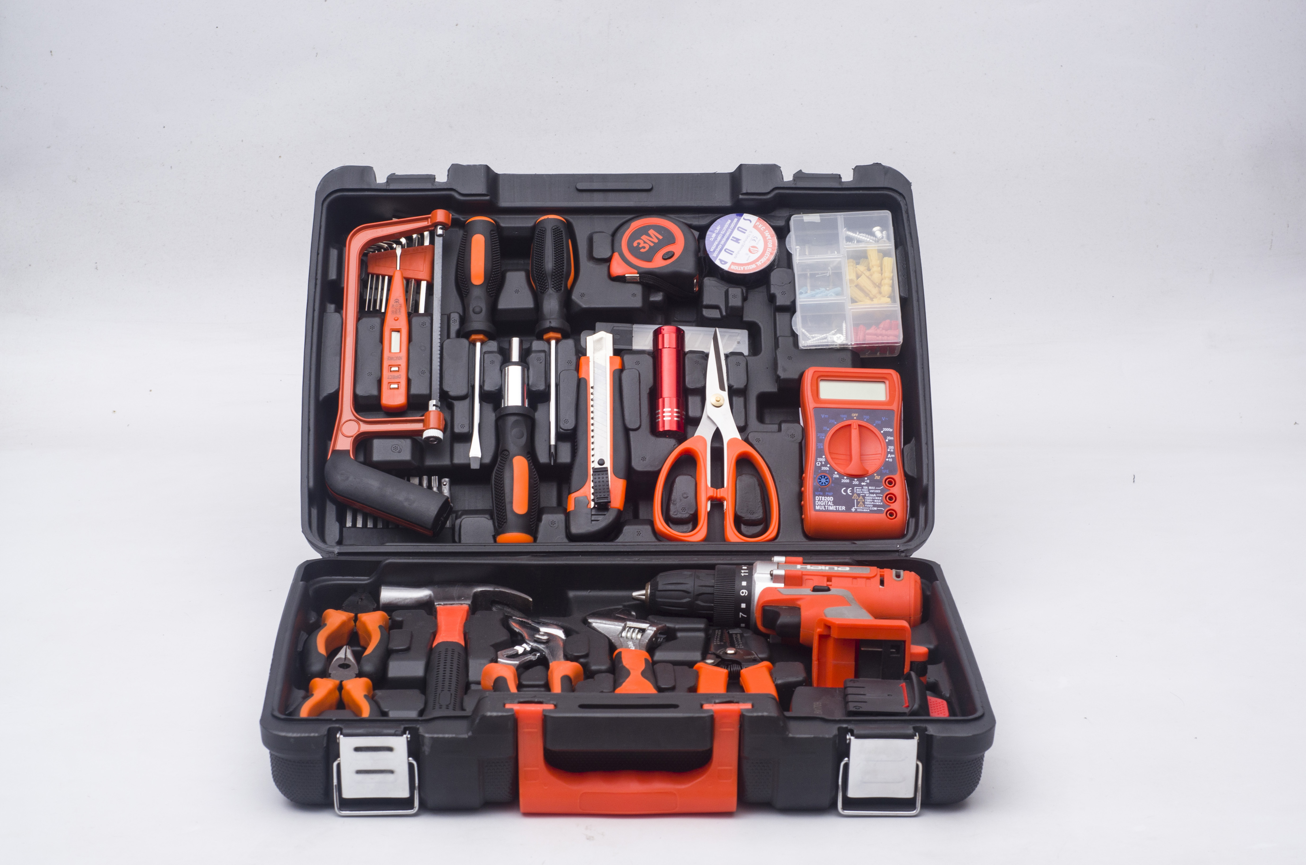 Comprehensive Hand Tool Set with Case