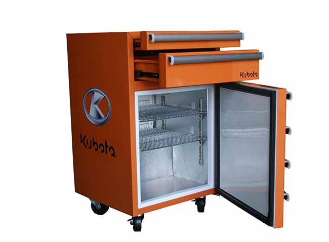 Toolbox Style Display Freezer