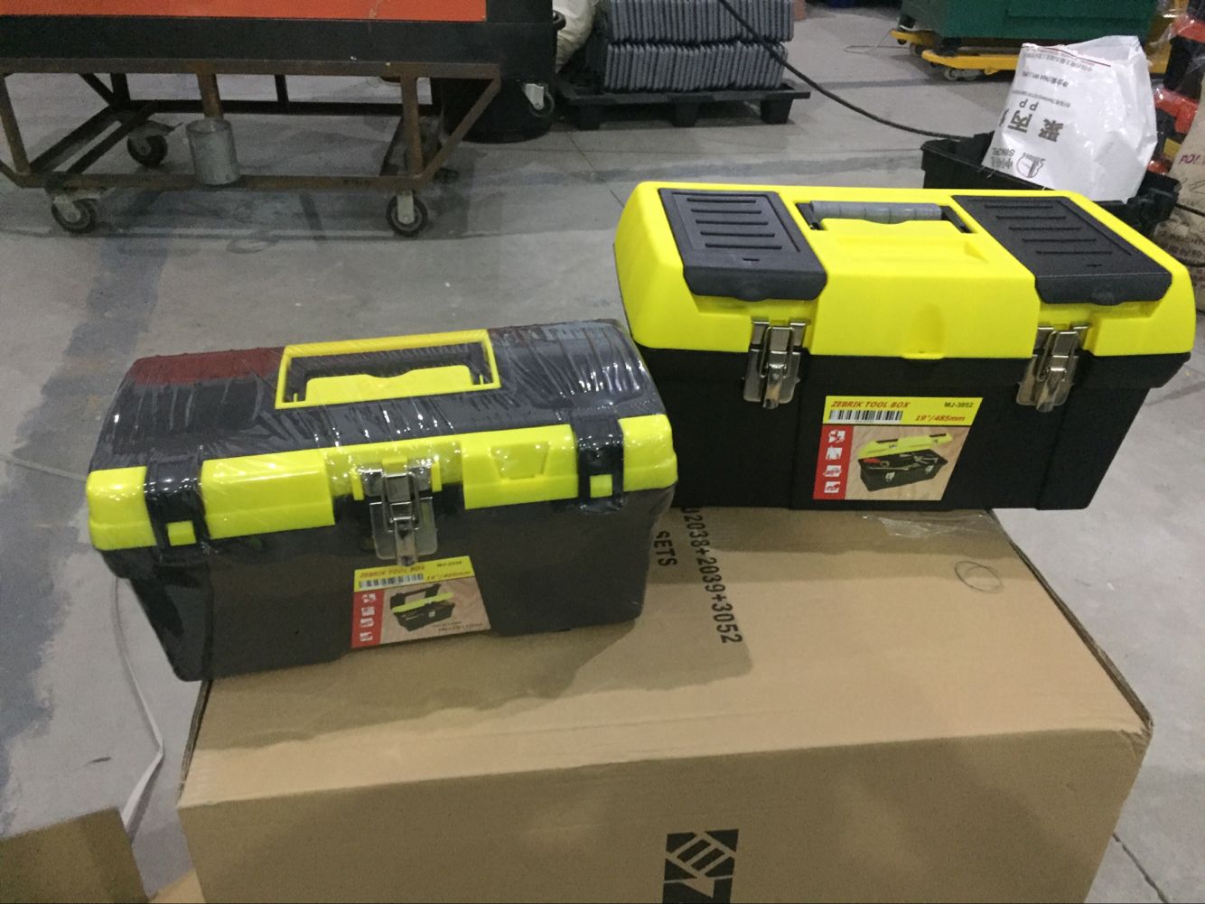 Stackable Tool Storage Box Set
