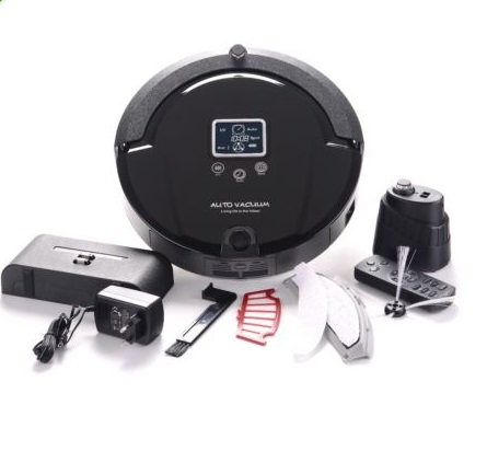 Robotic Vacuum Cleaner with Multiple Cleaning Modes