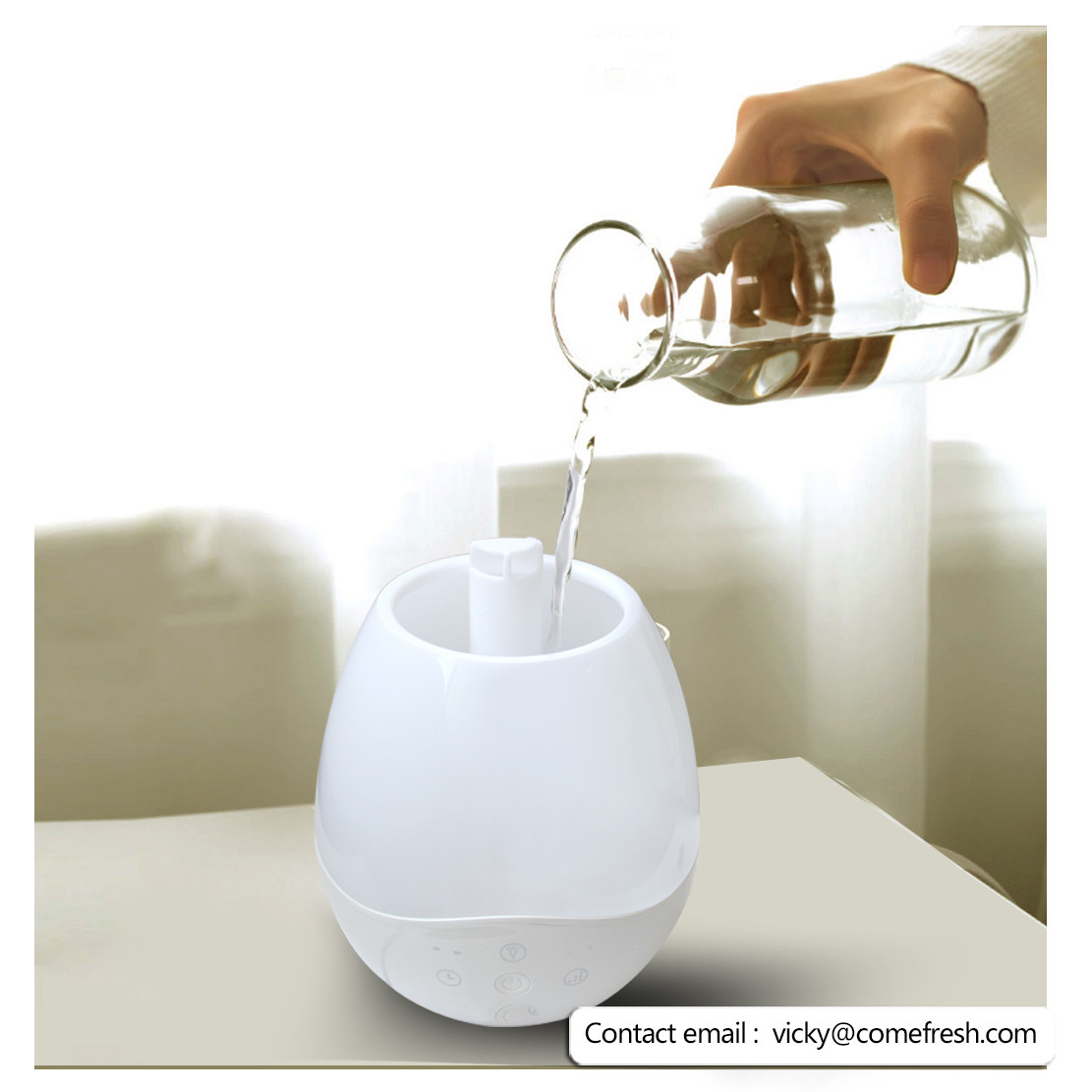 Direct pour top-fill convenience