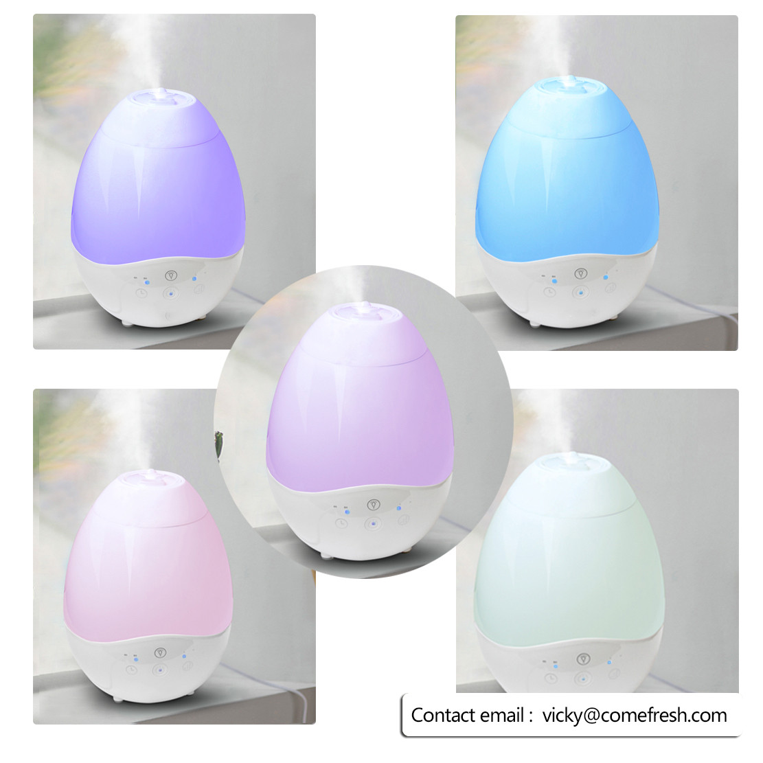 Colorful LED light display