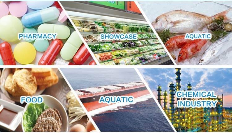 Various industrial refrigeration use cases