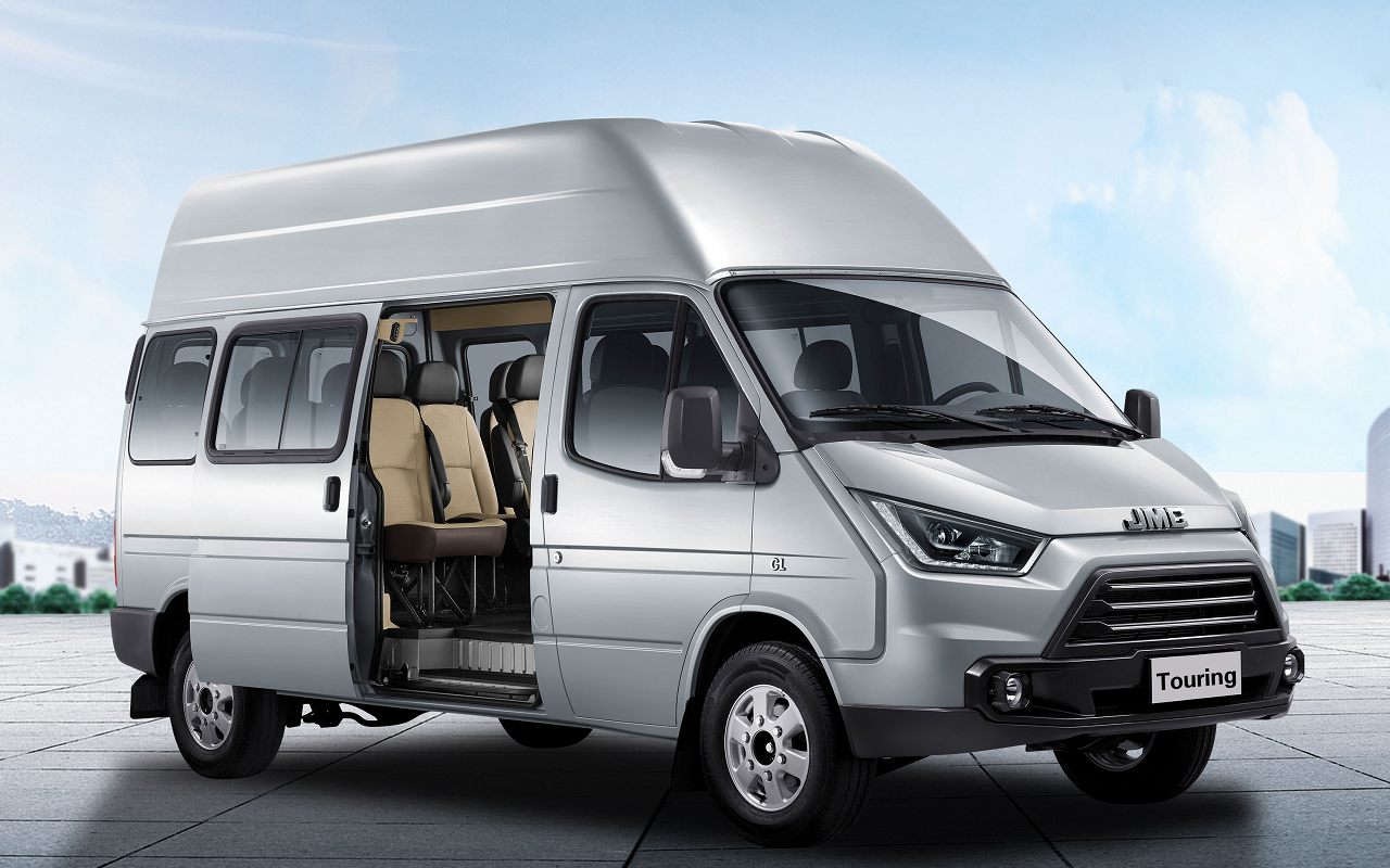 Exterior view of the high roof passenger van