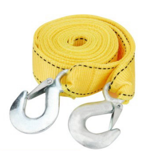 Vehicle Recovery Tow Rope with Steel Hooks