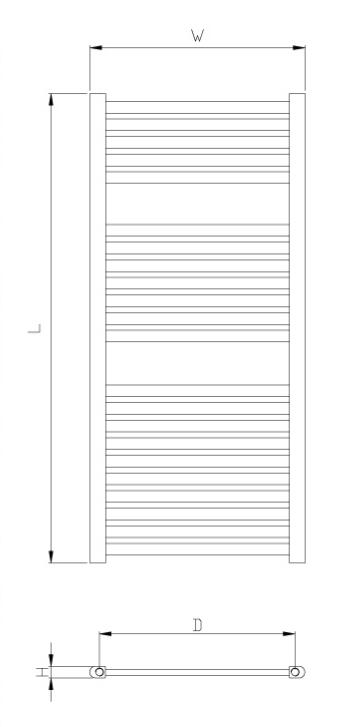 Heated Towel Drying Rack