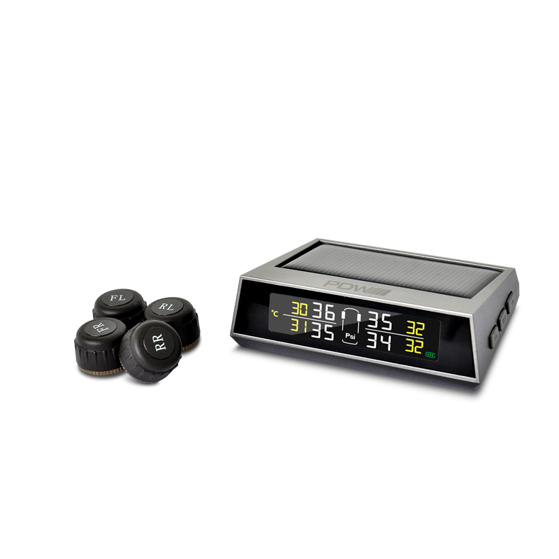 Solar-Powered Tire Pressure Monitoring System