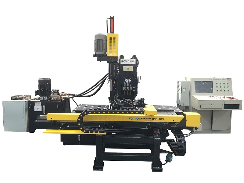TPPD103 CNC HYDRAULIC PLATE PUNCHING MARKING & DRILLING MACHINE - Image 2
