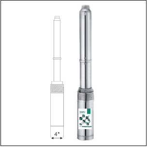 Submersible Solar Water Pump for Deep Wells