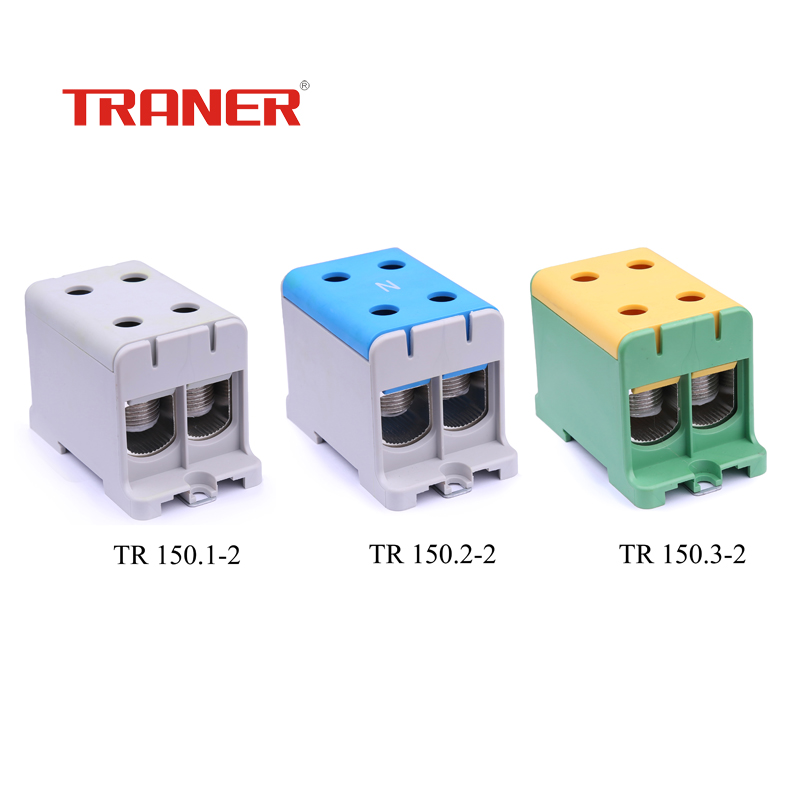 TR Series 150mm2 Aluminum/Copper Al/Cu Cable, Grey Universal Terminal Block - Image 3