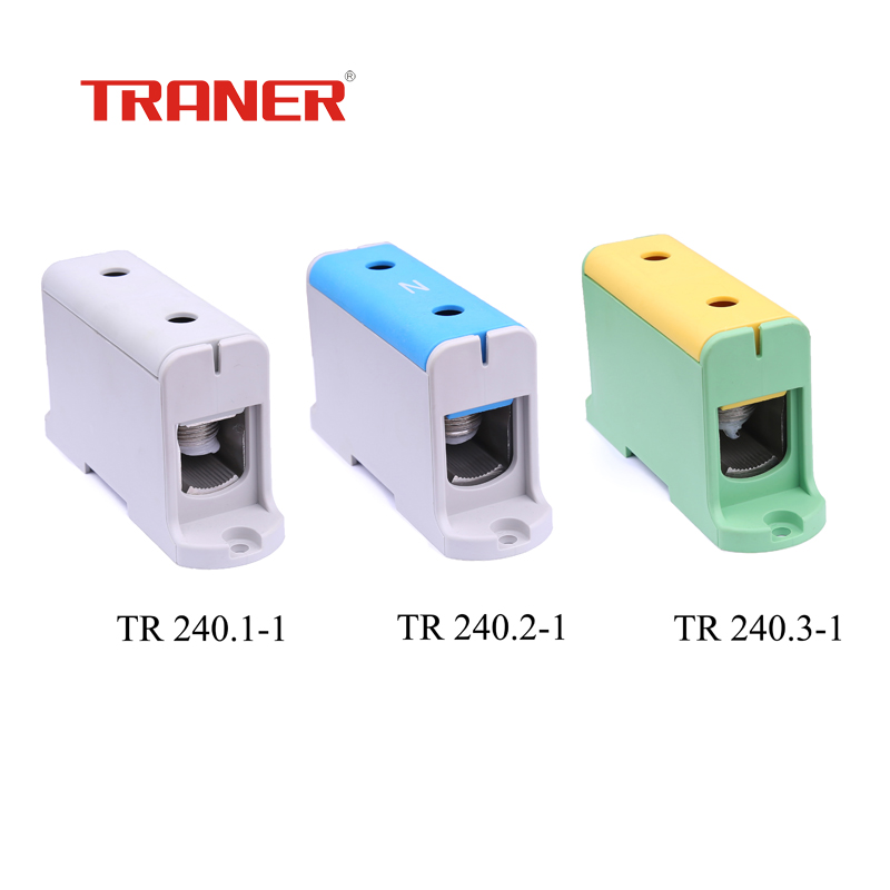 TR Series 240mm2 Aluminum/Copper Al/Cu Cable, Grey Universal Terminal Block - Image 2