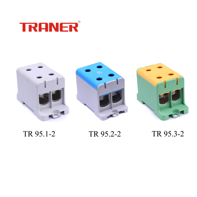 TR Series 95mm2 Aluminum/Copper Al/Cu Cable, Grey Universal Terminal Block - Image 3