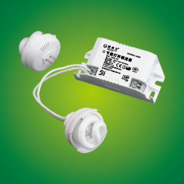 Spiral Compact Fluorescent Lamp with Two-Prong Plug