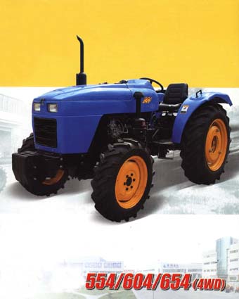 Four-Wheel Drive Agricultural Tractor