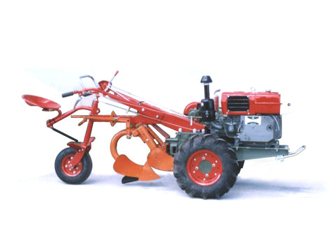 Single-Axle Agricultural Tractor for Plowing