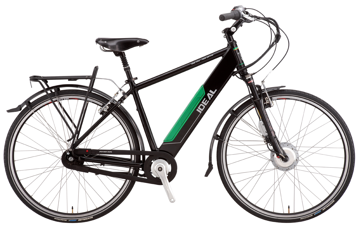 Step-Through Electric City Bicycle