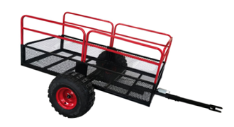 ATV Cargo Trailer with Mesh Bed