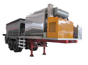 Trailer-Mounted Chip Sealer for Road Maintenance