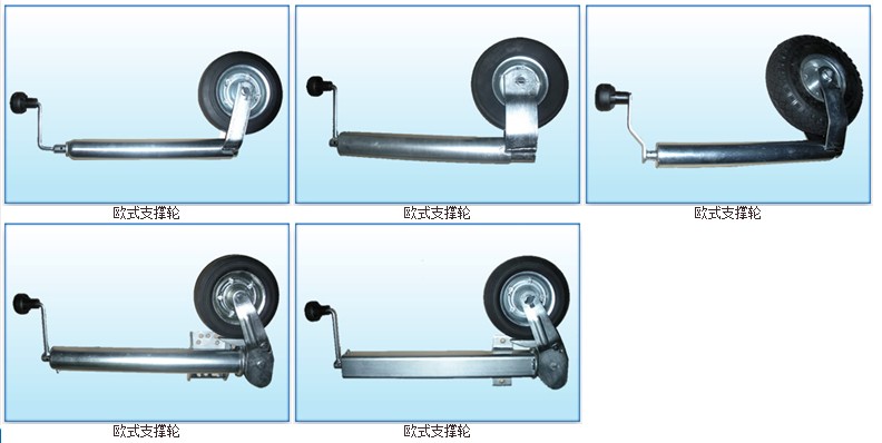 Trailer Positioning Dolly with Hand Crank