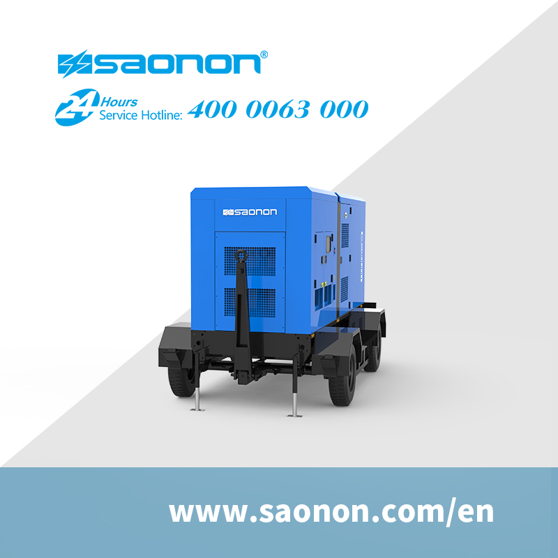 Mobile Trailer Mounted Diesel Generator