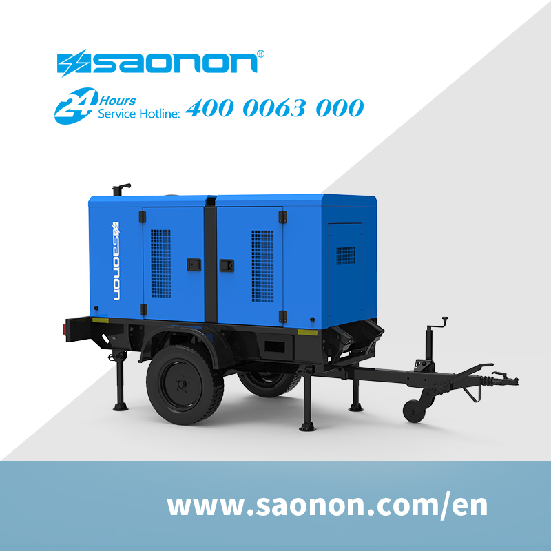 Trailer Mounted Diesel Generator