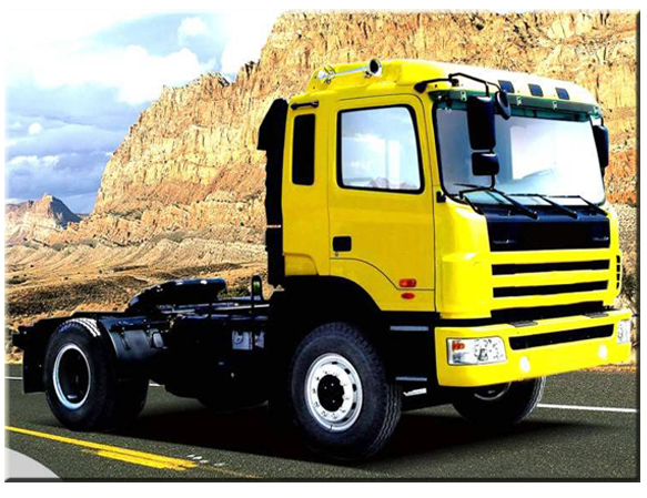 Heavy-Duty Semi-Trailer Truck for Cargo Transport