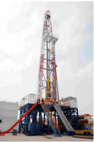 Petroleum Prospecting Engineering Training Rig