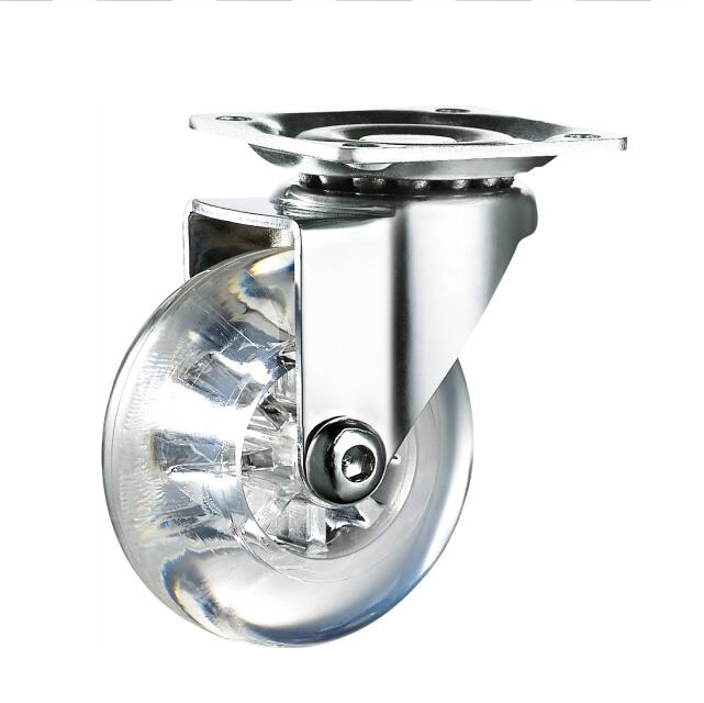 Transparent Caster wheel for furniture - Image 2