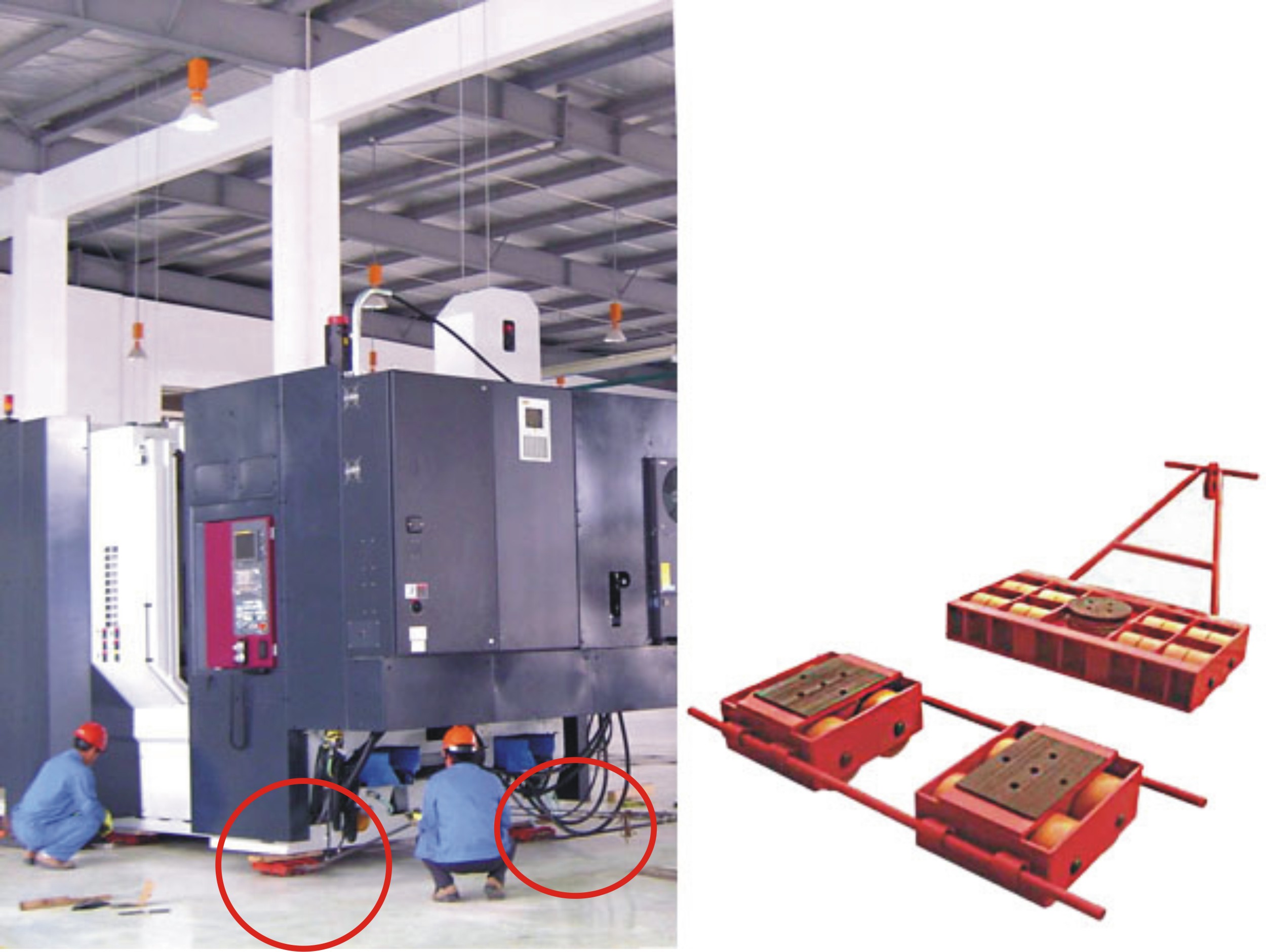 Heavy Duty Machinery Transport Dollies