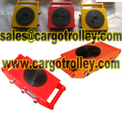 Heavy Machinery Moving Skates
