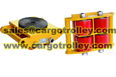 Heavy Equipment Moving Rollers