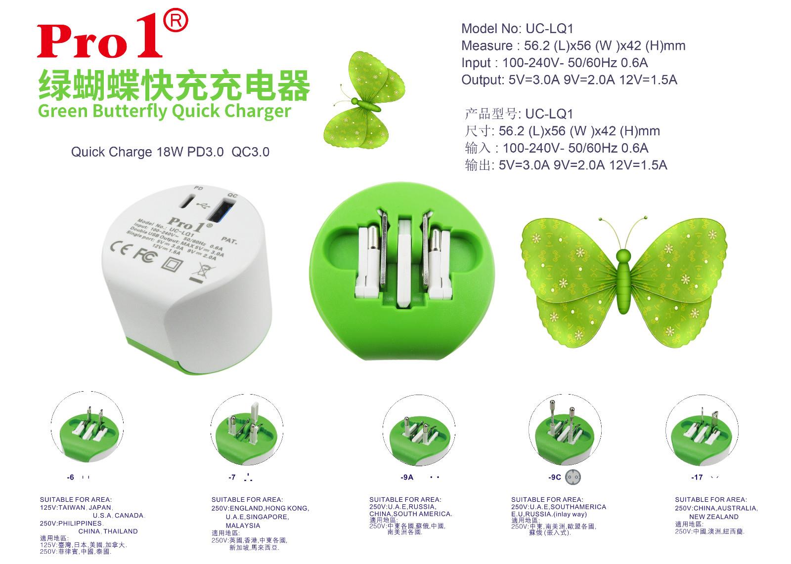 Universal Travel Adapter with Multiple Ports