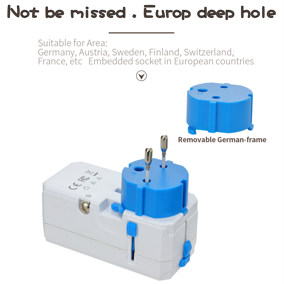 Travel Adaptor+USB/TUA-S3 - Image 3