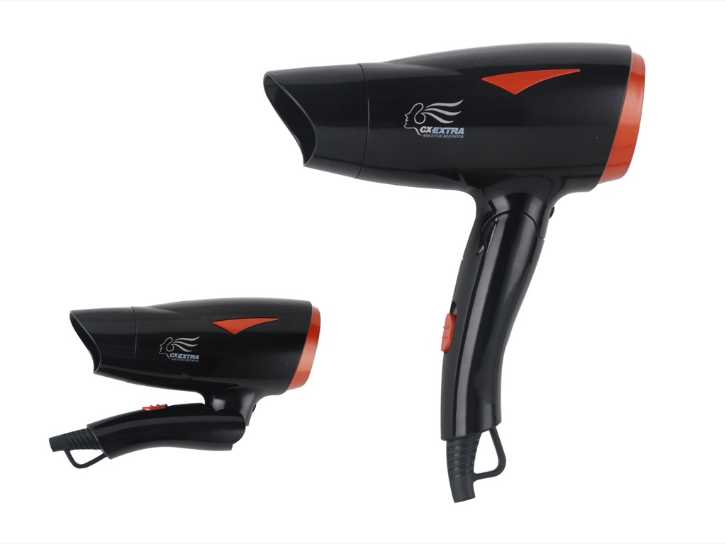 Compact Dual Voltage Travel Hair Dryer