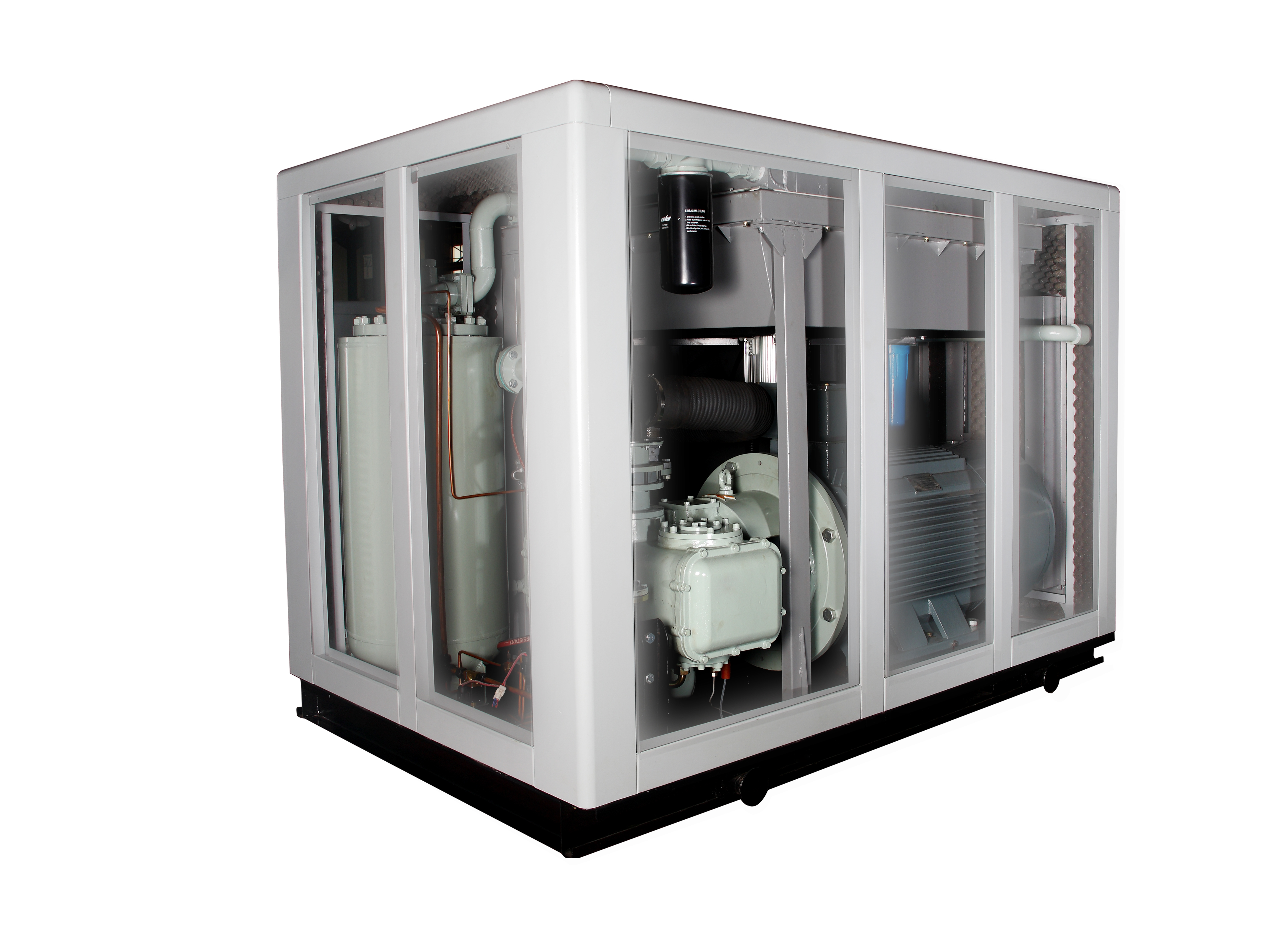 Stationary Screw Air Compressor for Industrial Use