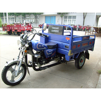 Utility Cargo Tricycle with Motorcycle Design