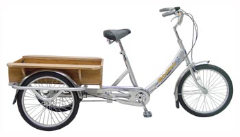 Step-Through Frame Adult Cargo Tricycle