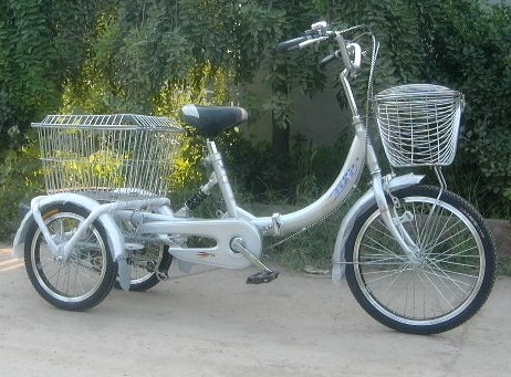 Adult Cargo Tricycle with Baskets