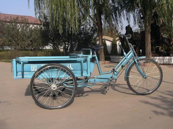 Cargo Tricycle with Metal Bed