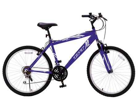 Athletic Mountain Bike with Front Suspension