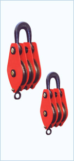 Triple Wheel Heavy-Duty Pulley