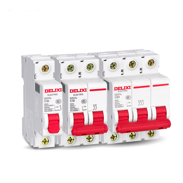 tripping curve C 2P 6A delixi dz47s circuit breaker ce & cb - Image 3