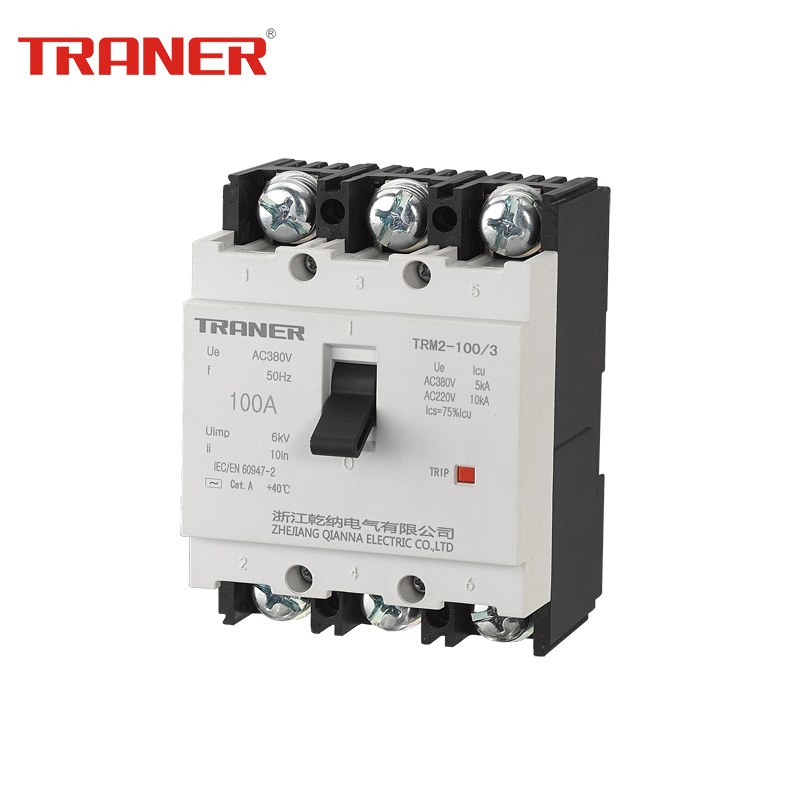 Three-Pole Molded Case Circuit Breaker 100A Frame