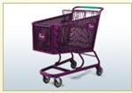 180L Retail Shopping Trolley